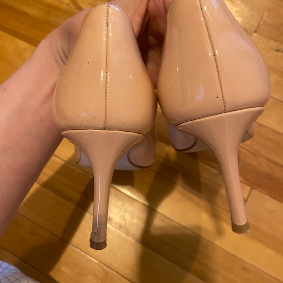 Stuart weitzman patent beige pink heels - Picture 4 of 6